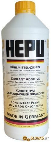 Антифриз концентрат HEPU желтый (1,5 л) 1*12шт Антифриз концентрат HEPU желтый (1,5 л) 1*12шт