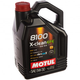 Масло мотор. MOTUL  8100 X-CLEAN EFE 5W30  5л (1*4шт)