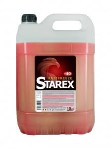 Антифриз STAREX (Red) 10кг (1*2шт) Антифриз STAREX (Red) 10кг (1*2шт)