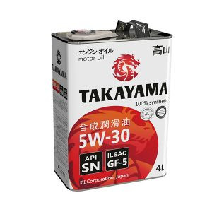 Масло моторное TAKAYAMA SAE 5W30 ILSAC GF-5 API SN ПЛАСТИК 4л (1*4шт) Масло моторное TAKAYAMA SAE 5W30 ILSAC GF-5 API SN ПЛАСТИК 4л (1*4шт)