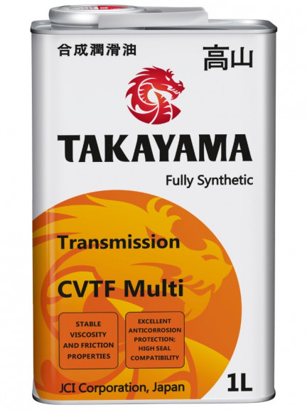 Масло трансм.  ATF CVTF  Multi TAKAYAMA (1л) 1*12шт