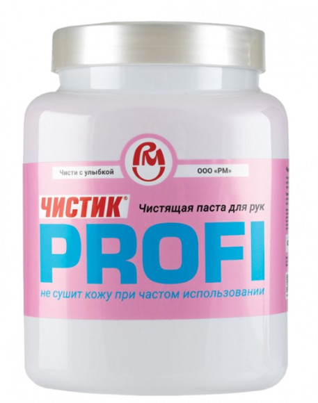 Средство для очистки рук "Чистик-ПРОФИ" (1,8 л.) банка 1*4 шт. (6308) Средство для очистки рук "Чистик-ПРОФИ" (1,8 л.) банка 1*4 шт. (6308)