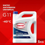 Антифриз A-40 Sintec UNIVERSAL G11 (СИНИЙ) 5кг (1*4шт) Антифриз A-40 Sintec UNIVERSAL G11 (СИНИЙ) 5кг (1*4шт)