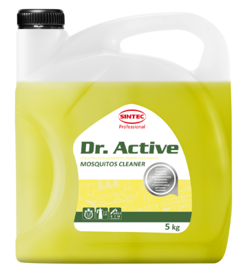 Sintec Dr. Active Средство для удаления следов насекомых "Mosquitos Cleaner" 5л Sintec Dr. Active Средство для удаления следов насекомых "Mosquitos Cleaner" 5л