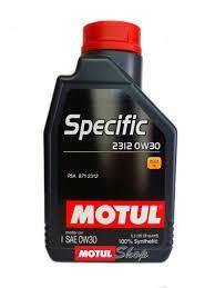 Масло мотор. MOTUL 0W30 SPECIFIC 2312 (1л) 1*12 шт. Масло мотор. MOTUL 0W30 SPECIFIC 2312 (1л) 1*12 шт.