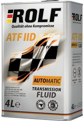 Масло трансм. ROLF ATF II (4л) 1*4шт Масло трансм. ROLF ATF II (4л) 1*4шт