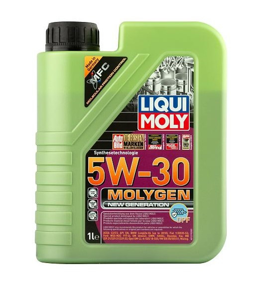 Масло мотор. 5W30 Liqui Moly Molygen New Generation DPF SN C2/C3 (1 л.) 1*12 шт. (21224) Масло мотор. 5W30 Liqui Moly Molygen New Generation DPF SN C2/C3 (1 л.) 1*12 шт. (21224)