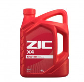 Масло мотор. 10W40 ZIC X4 SP пластик (4 л.) 1*4 шт. Масло мотор. 10W40 ZIC X4 SP пластик (4 л.) 1*4 шт.