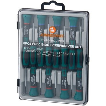 D3750P08S Набор отверток для точной механики, 50 мм, 8 предметов D3750P08S Набор отверток для точной механики, 50 мм, 8 предметов